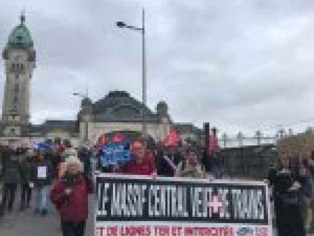 La Colère des SANS TRAINS : succès prometteur du rassemblement de Limoges